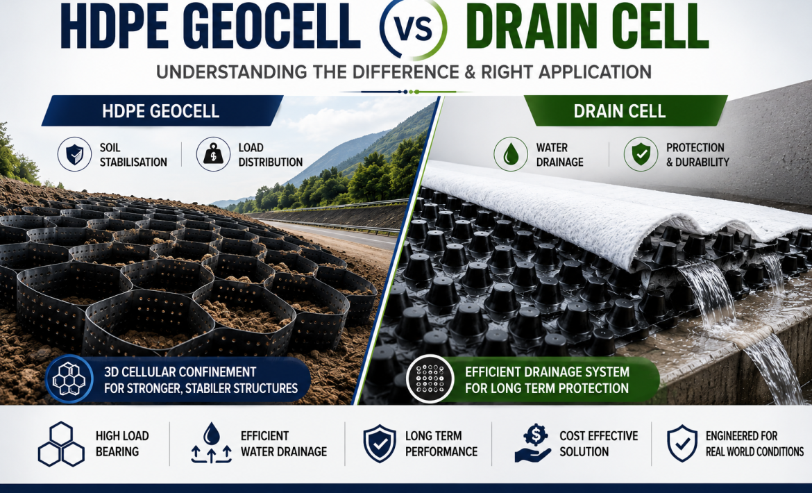 HDPE geocell manufacturers