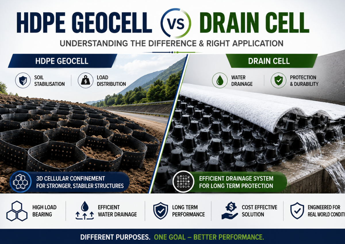 HDPE geocell manufacturers