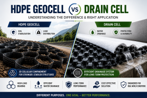 HDPE geocell manufacturers